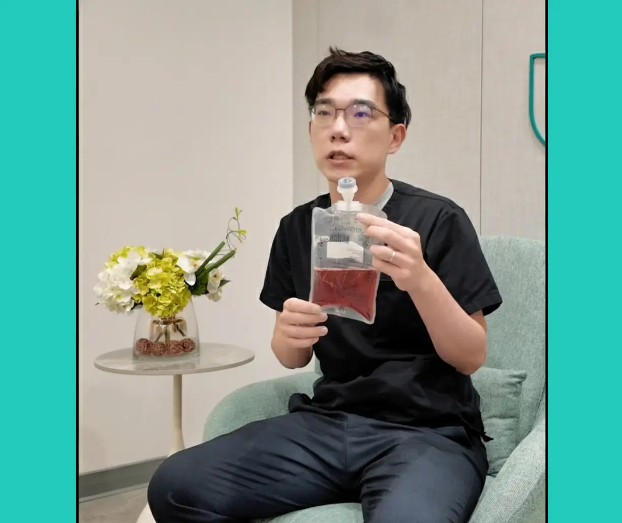 李家誼醫師來到康博診所進行血液淨化，讓忙碌醫師職涯補充能量及重啟精氣神