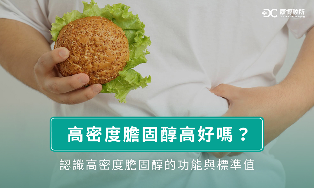 高密度膽固醇高好嗎？認識高密度膽固醇的功能與標準值